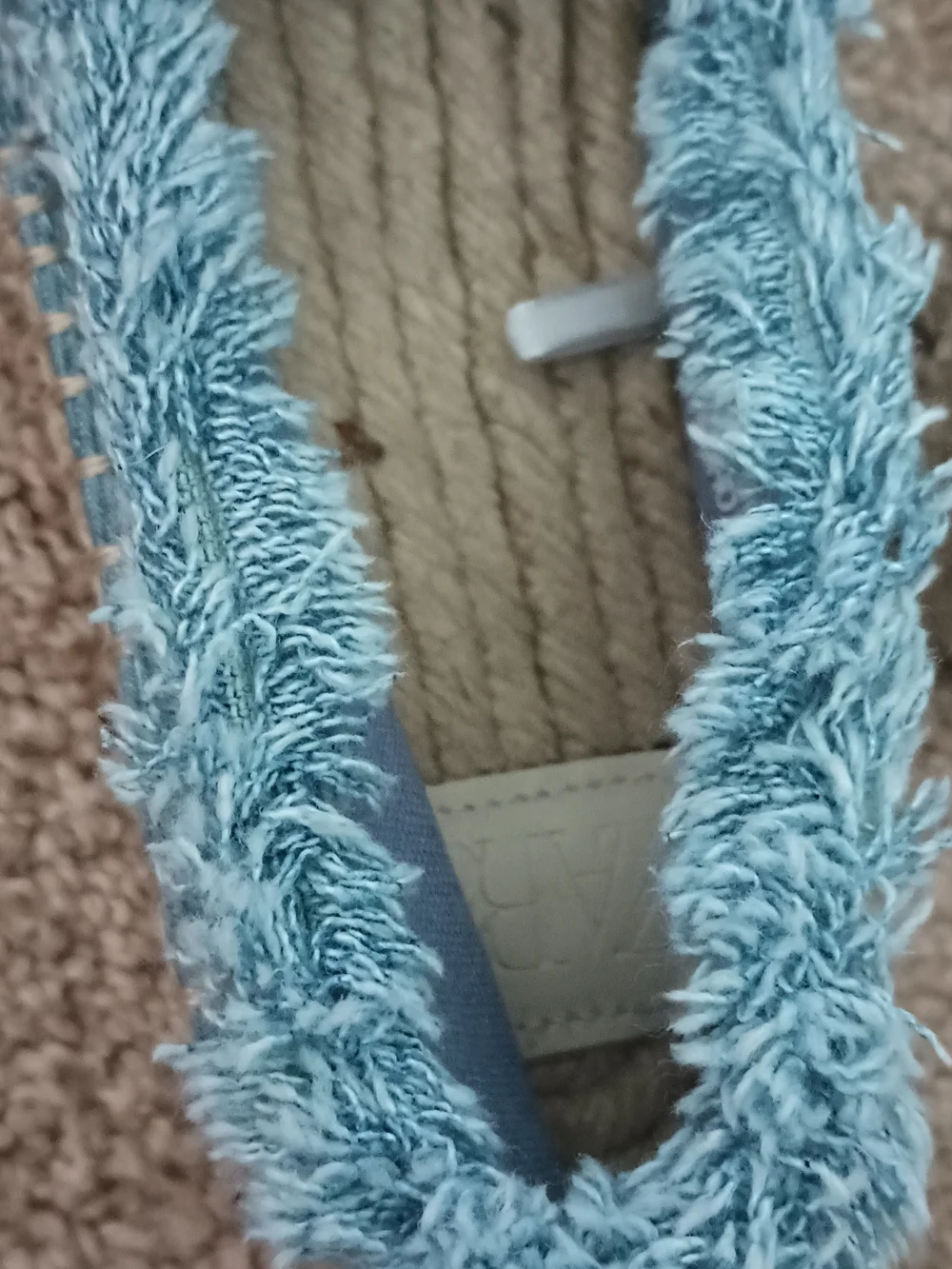 Zara Denim Jeans Espadrilles EUR 36 US 5.5